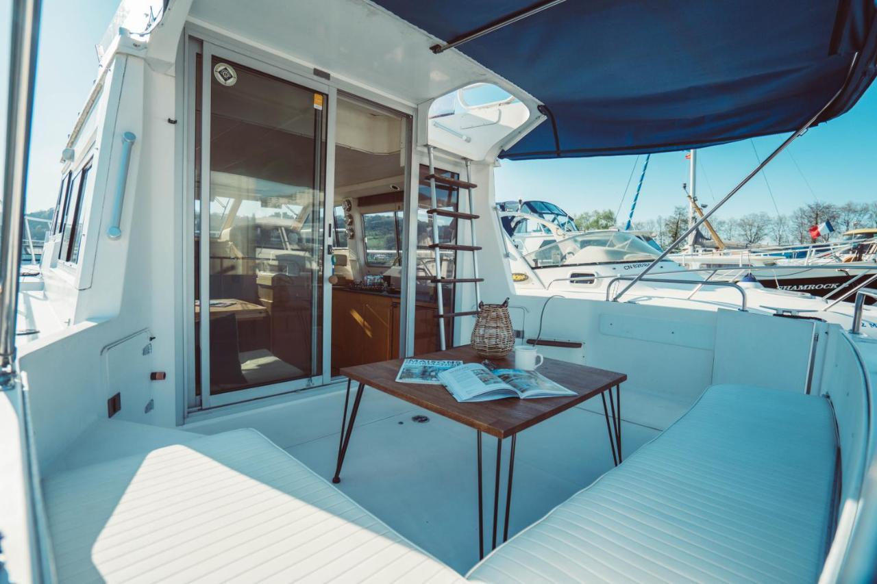 No Limit Charter Bateau Avec Parking Prive Proche Centre-Ville Rouen Exterior photo