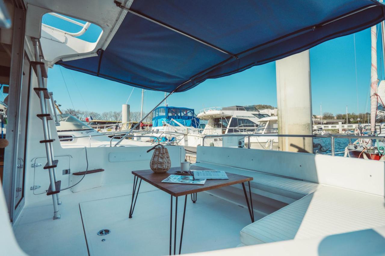 No Limit Charter Bateau Avec Parking Prive Proche Centre-Ville Rouen Exterior photo
